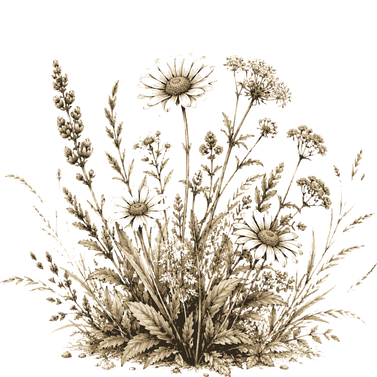 Illustration: Rosenblüten